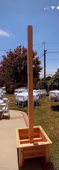 Planter hanger posts