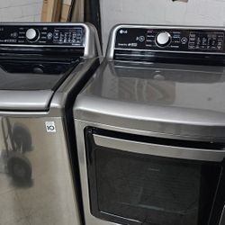 LG Washer And Dryer Electric 