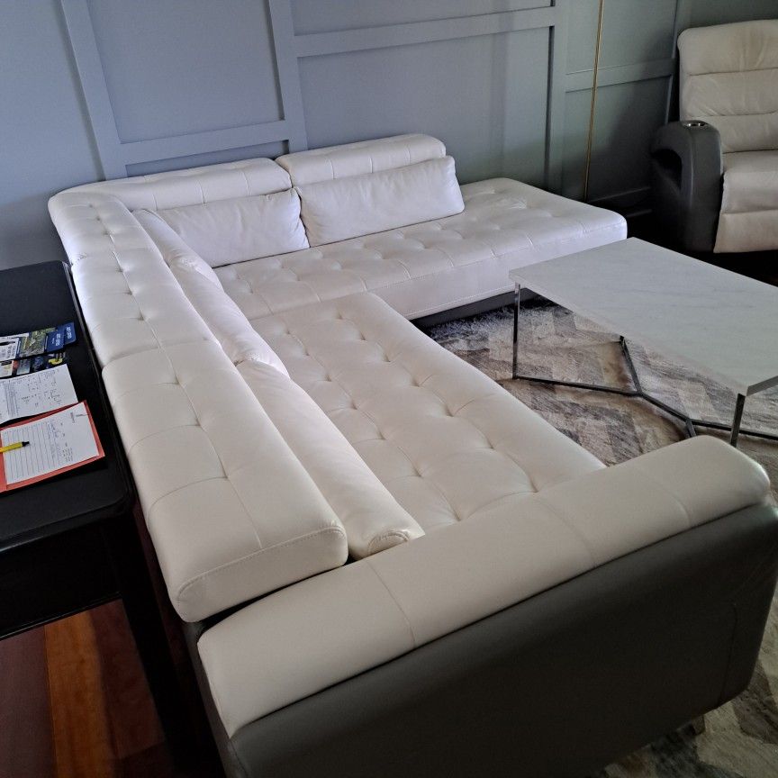 Leather Sectional Sofa