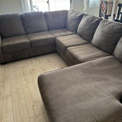 Living Spaces Sectional Couch
