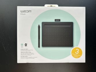 Wacom Intuos Small Bluetooth creative pen tablet. Perfect for digital drawing, photo editing