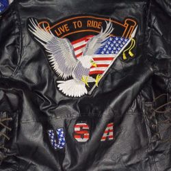 Buffalo Leather Jacket.  