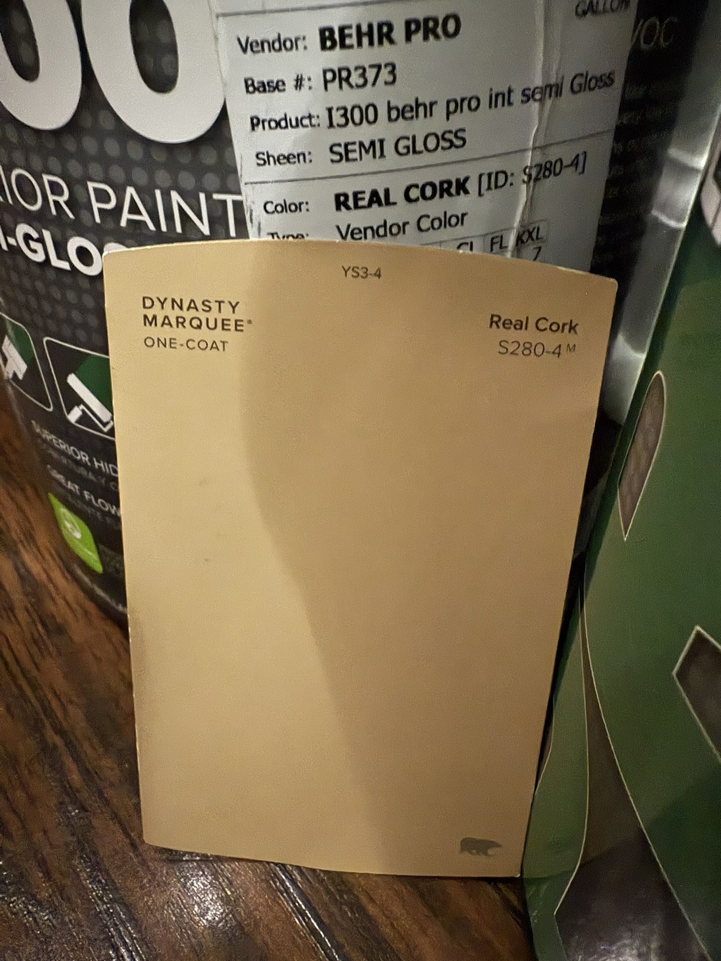 Behe Pro Paint Semi Gloss (Real Cork)