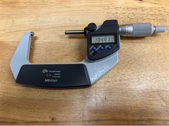 Mitutoyo 293-332-30 Digital Micrometer, 2-3" machinist tool haas cnc