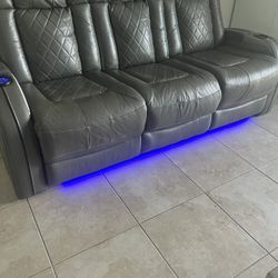 Free Power Reclining Sofa 