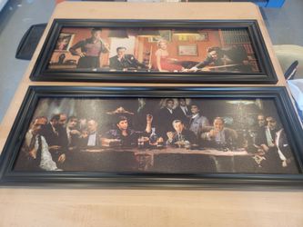 Hollywood Gangster and Icons Paintings