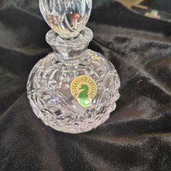 vintage New Waterford Crystal perfume bottle