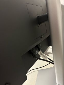 2 used  dell moniters 27” × 12”