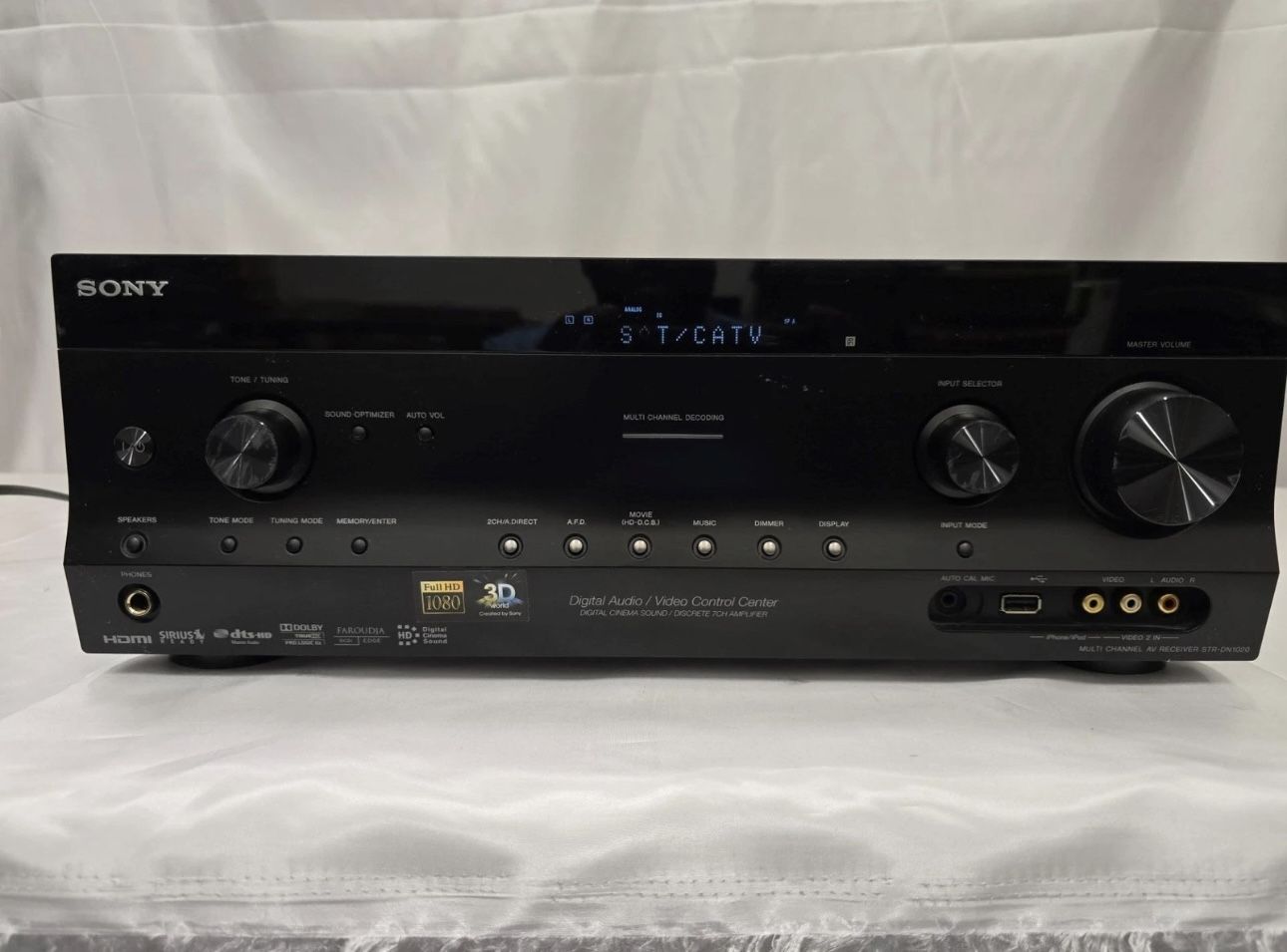 SONY STR-DN1020 7.2-Channel A/V Receiver