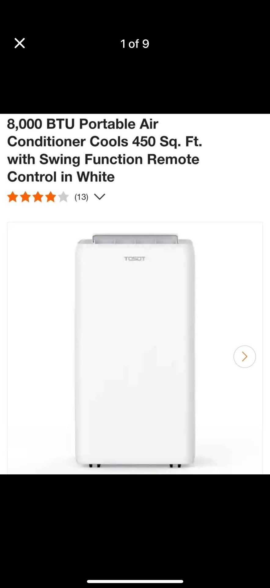 Portable Air Conditioner Unit