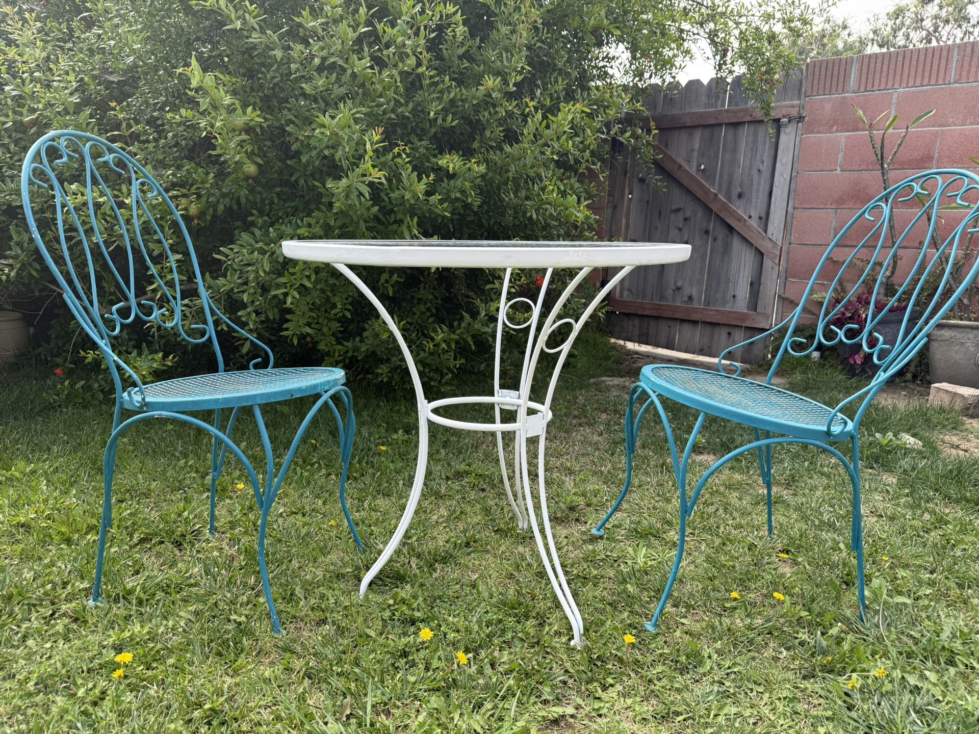 Bistro Table and Chairs