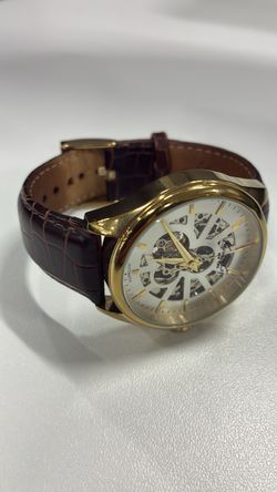 Kenneth Cole New York brown leather strap