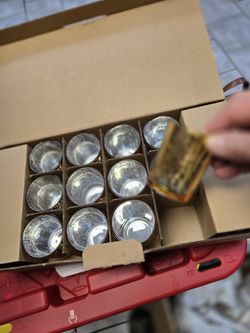 191-Mercury Gold votive holder