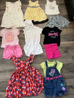 Girls summer clothes size 6