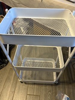 3 Tier Rolling Organizing Cart