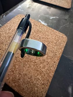 Oura ring gen 3 Heritage size 10 Silver