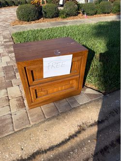 Free bedside table