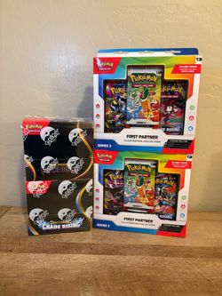 Pokemon Chaos Rising, Pitch Black, & First Partner Series 3