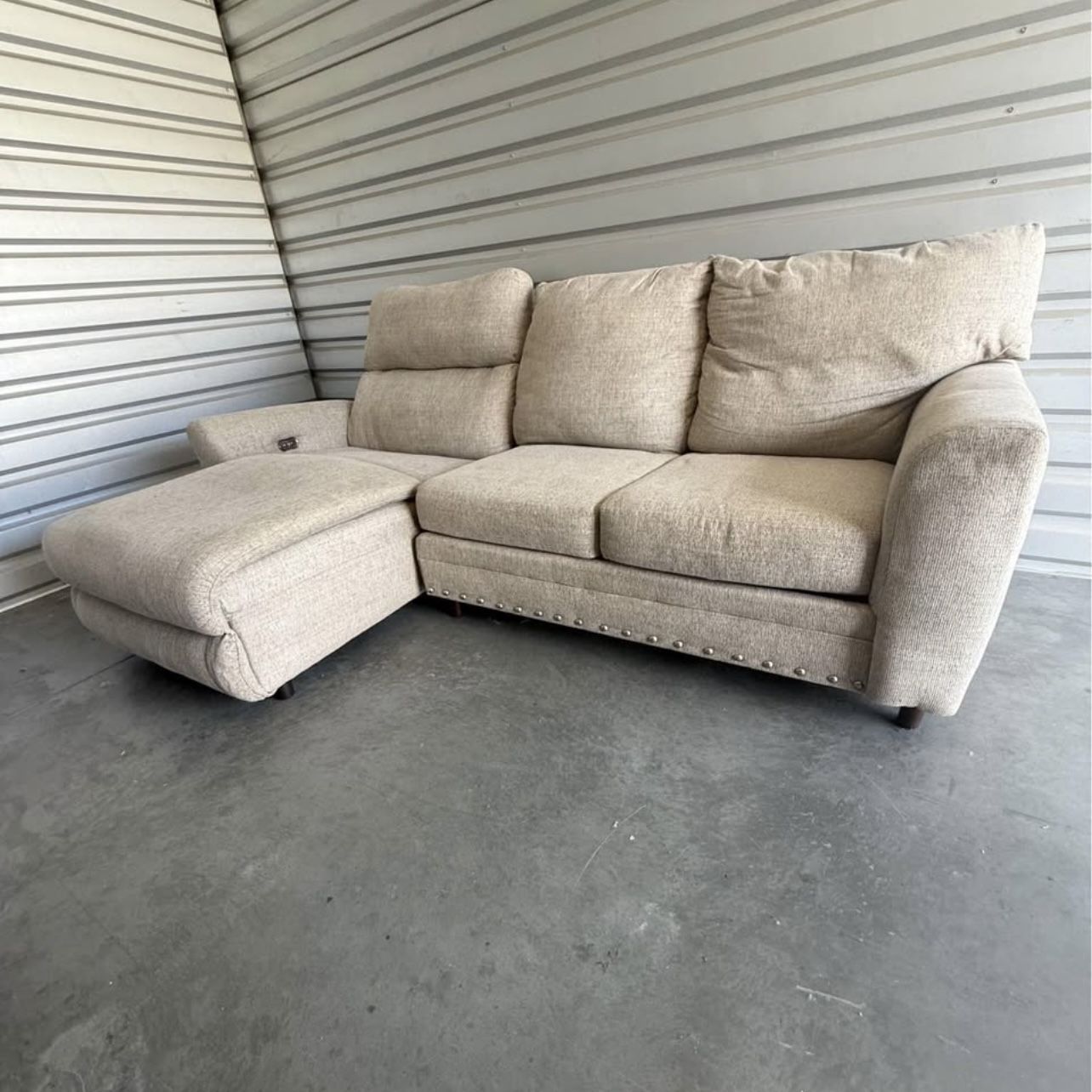 Power Reclining 2-Piece Sectional Sofa Couch