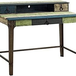 powell furniture calypso desk antique weathered 