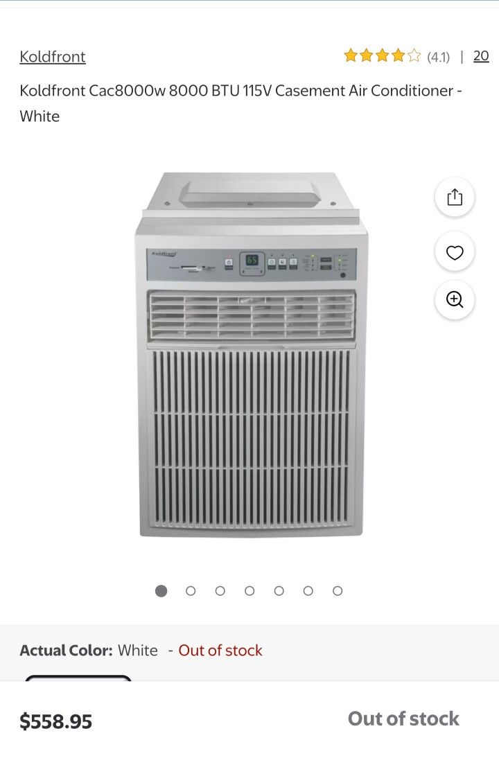 Koldfront Window Ac Air Conditioner