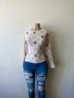 Cute Cat Crewneck Sweater