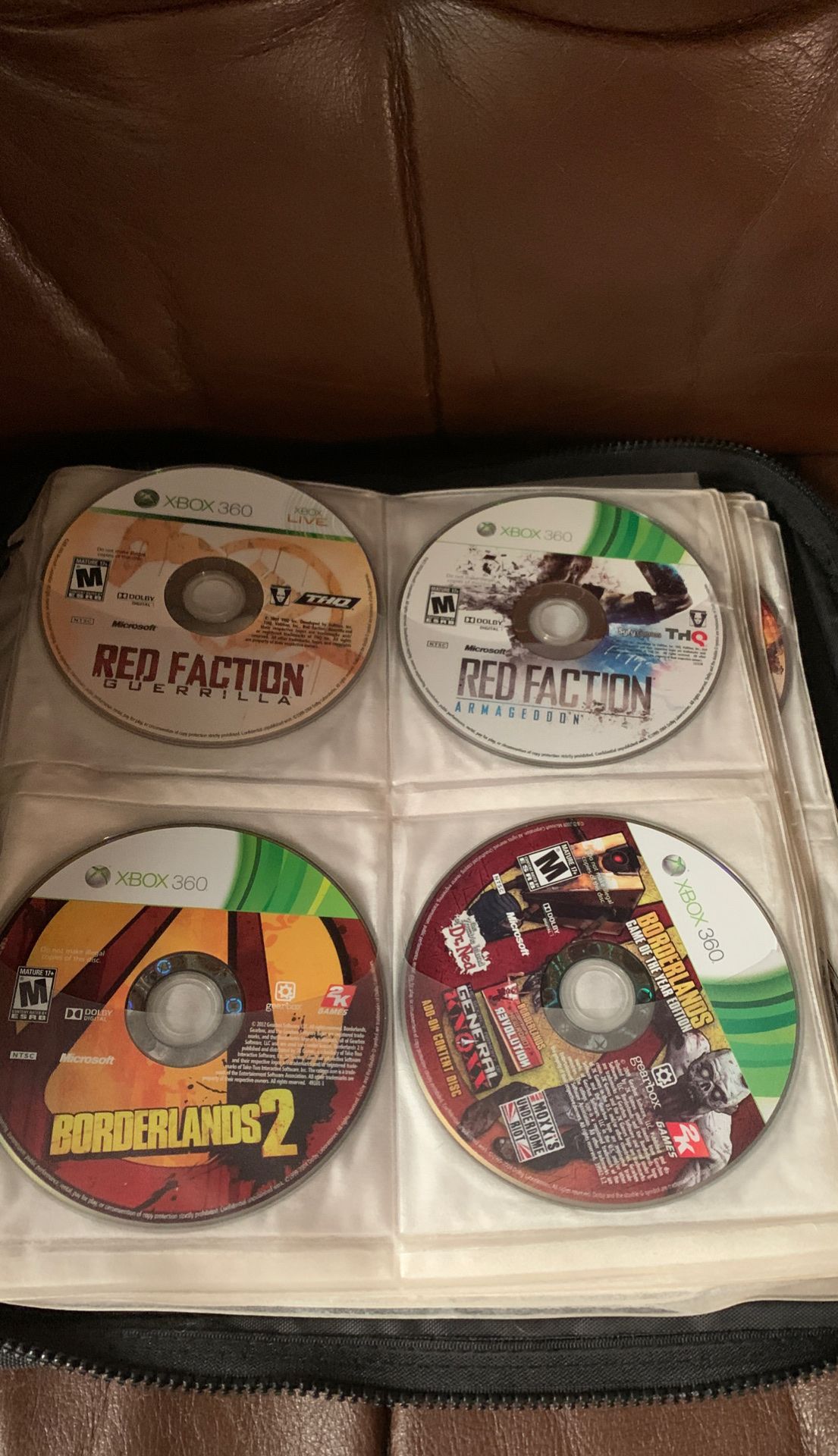 ASSORTMENT OF XBOX 360 GAMES
