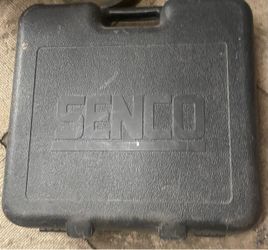 The Senco FinishPro 42XP is a 15-gauge pneumatic angled finish nailer