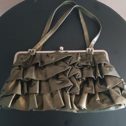 Far Nine Evening Bag Frame bag Green Vintage