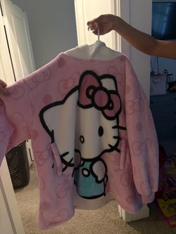 Hello kitty oversized hoodie Sherpa