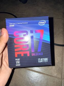 Intel Core i7-8700K 6-Core 12-Thread LGA1151 CPU w/ Original Box