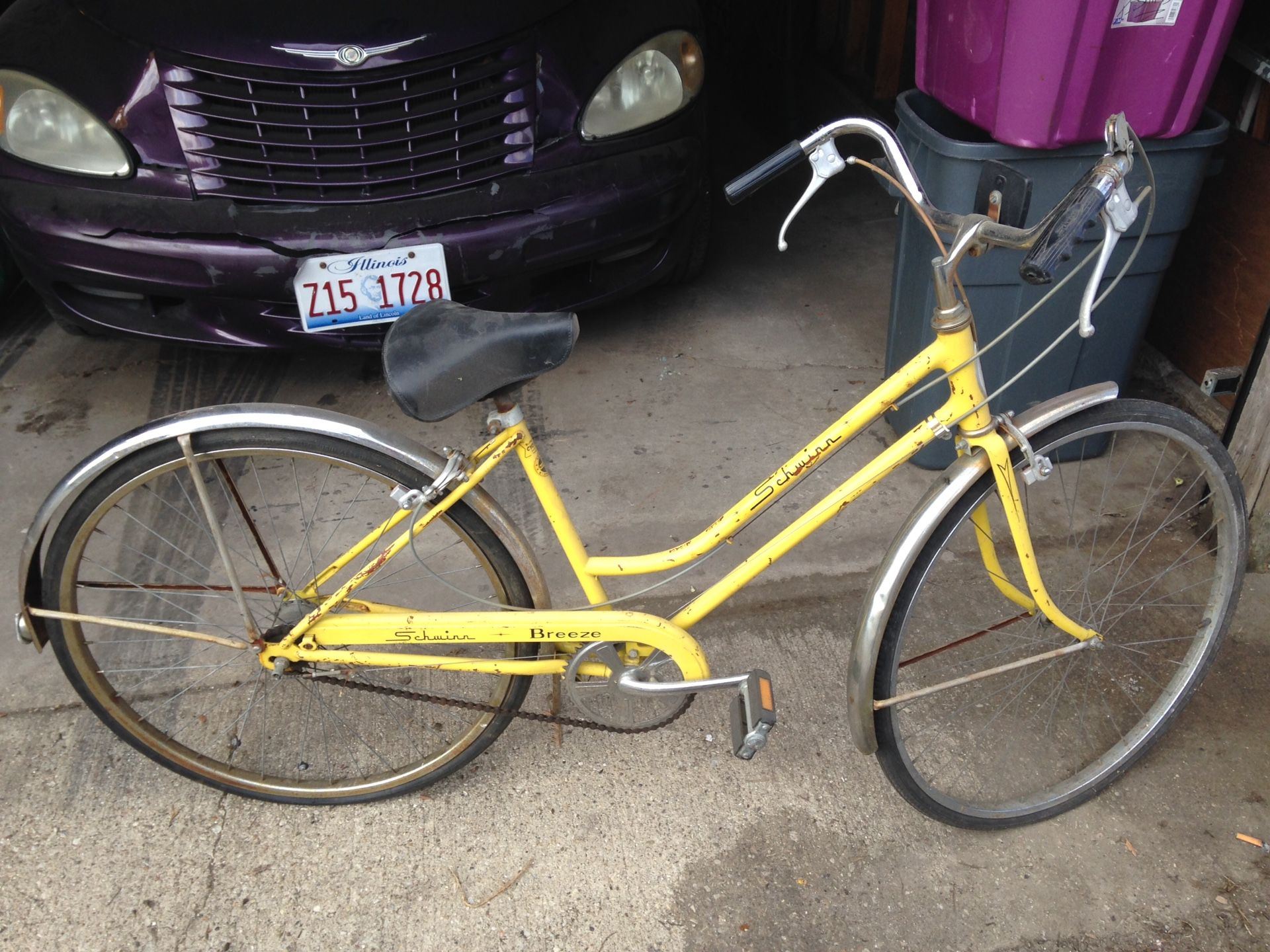 Vintage 10 speed girls bicycle Schwinn