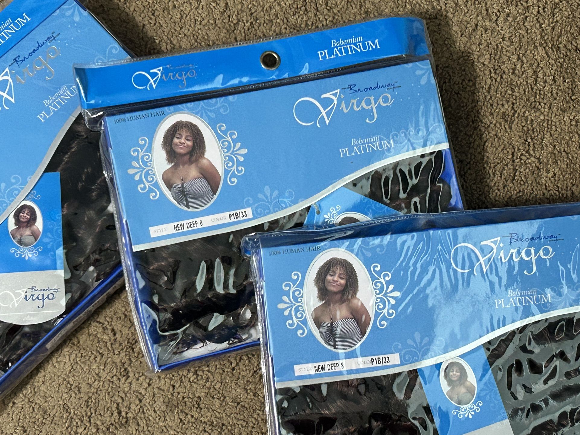 100% Human Hair X 3 Packs