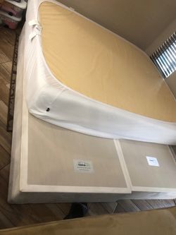 California king mattress with boxes