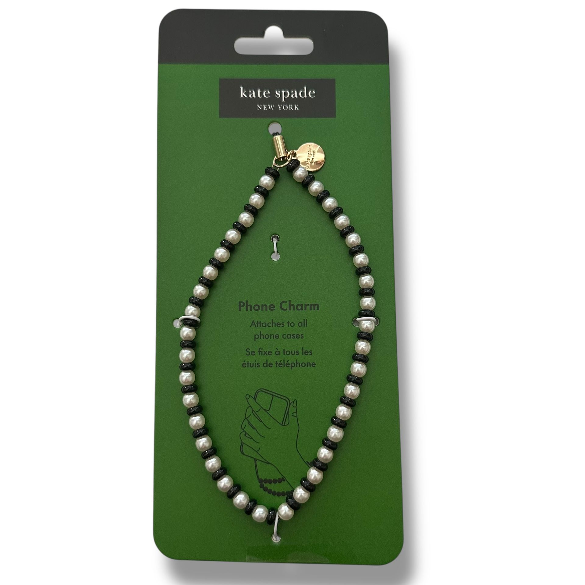 Kate Spade New York Phone Charm - Detachable Cell Phone Lanyard