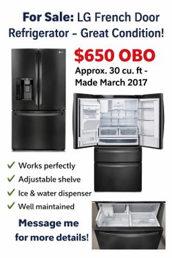 LG French Door Fridge!