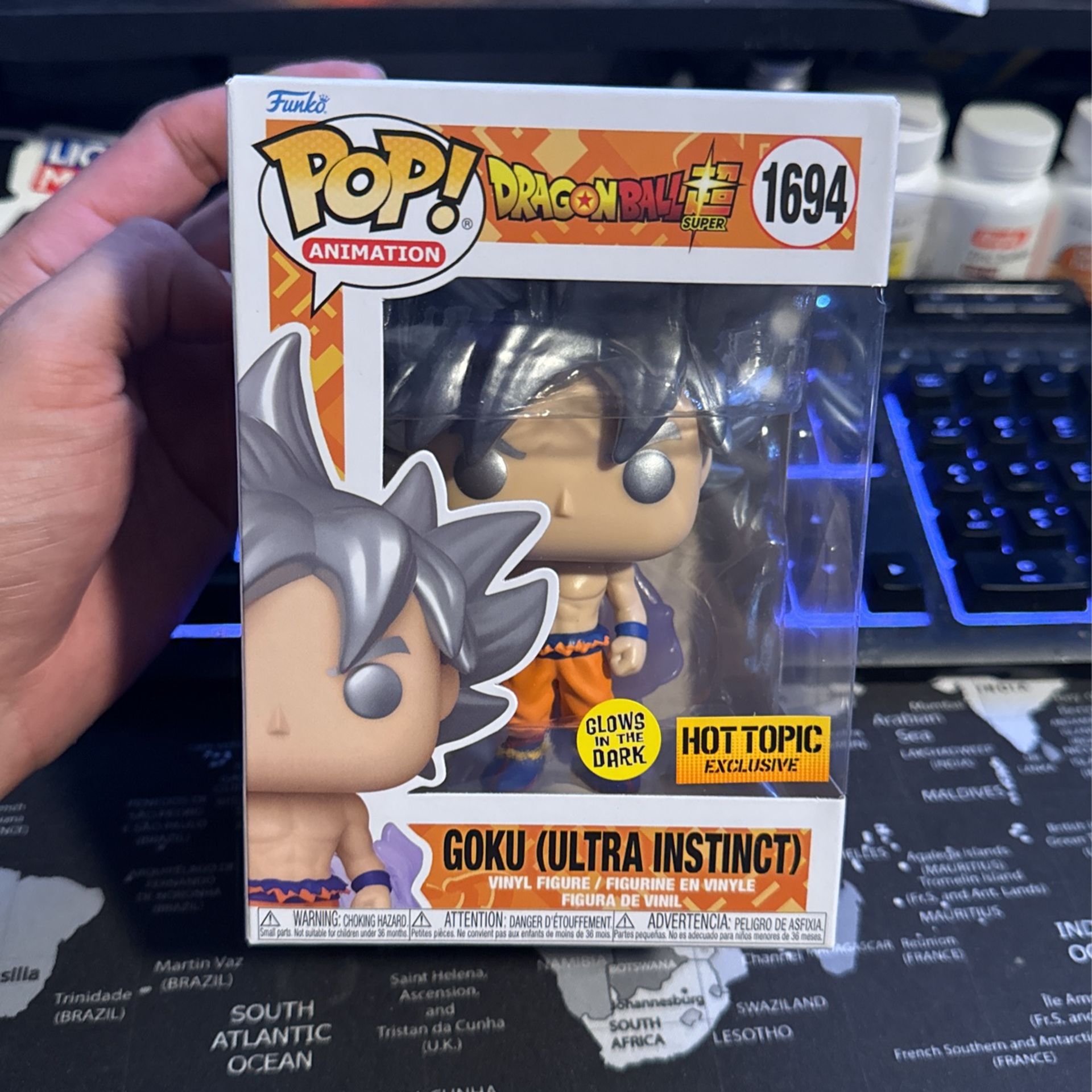 Goku Ultra Instinct Funko Pop Glow In The Dark