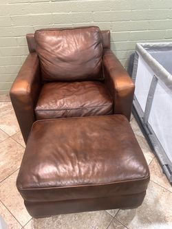 Leather Accent Chair