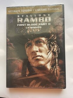New never opened Nice RAMBO 2 movie