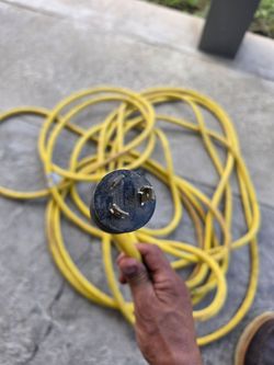 Yellow Heavy-Duty Extension Cord