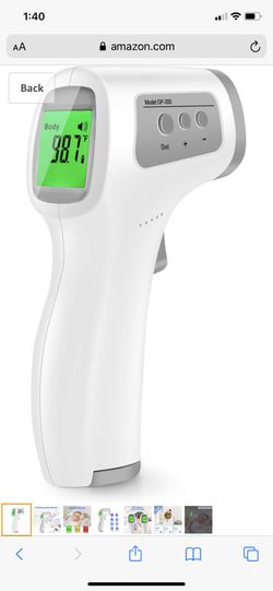 Non contact forehead thermometer for adults infrared
