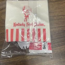 Vintage KFC spork Napkin Pack Kentucky Fried Chicken 