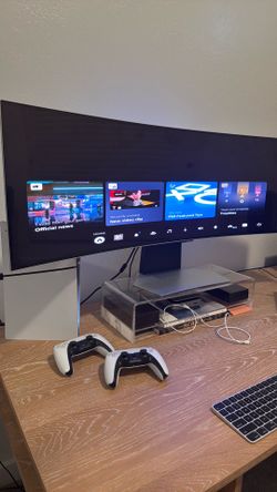 PlayStation 5 Samsung Odyssey G9 49” Curved Monitor Bundle