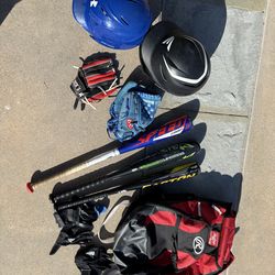 Youth Baseball Gear -Lot
