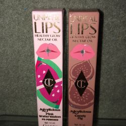 Brand NEW!!! 👄   Charlotte Tilbury Lip Care Product - UnReal Lips-Healthy Glow Nectar Oil  (((PENDING PICK UP)))