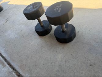 60 lb dumbbells