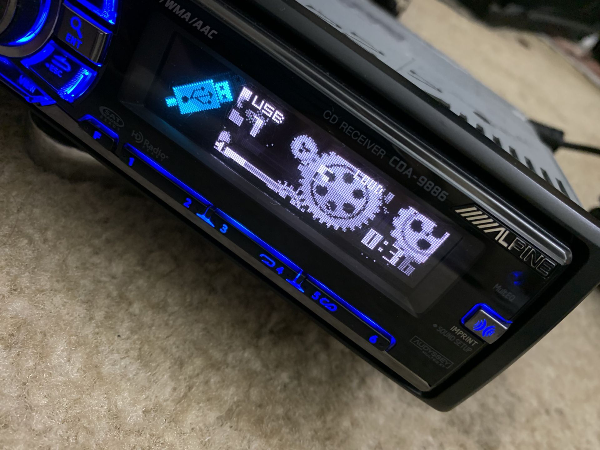 Alpine Model CDA-9886