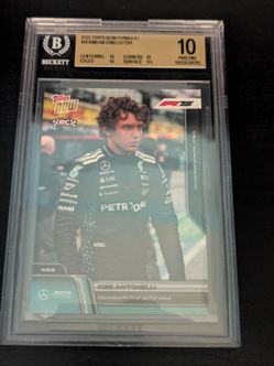 2025 Topps Now Kimi Antonelli 14 F1 Racing Card 10 pristine  Beckett bgs