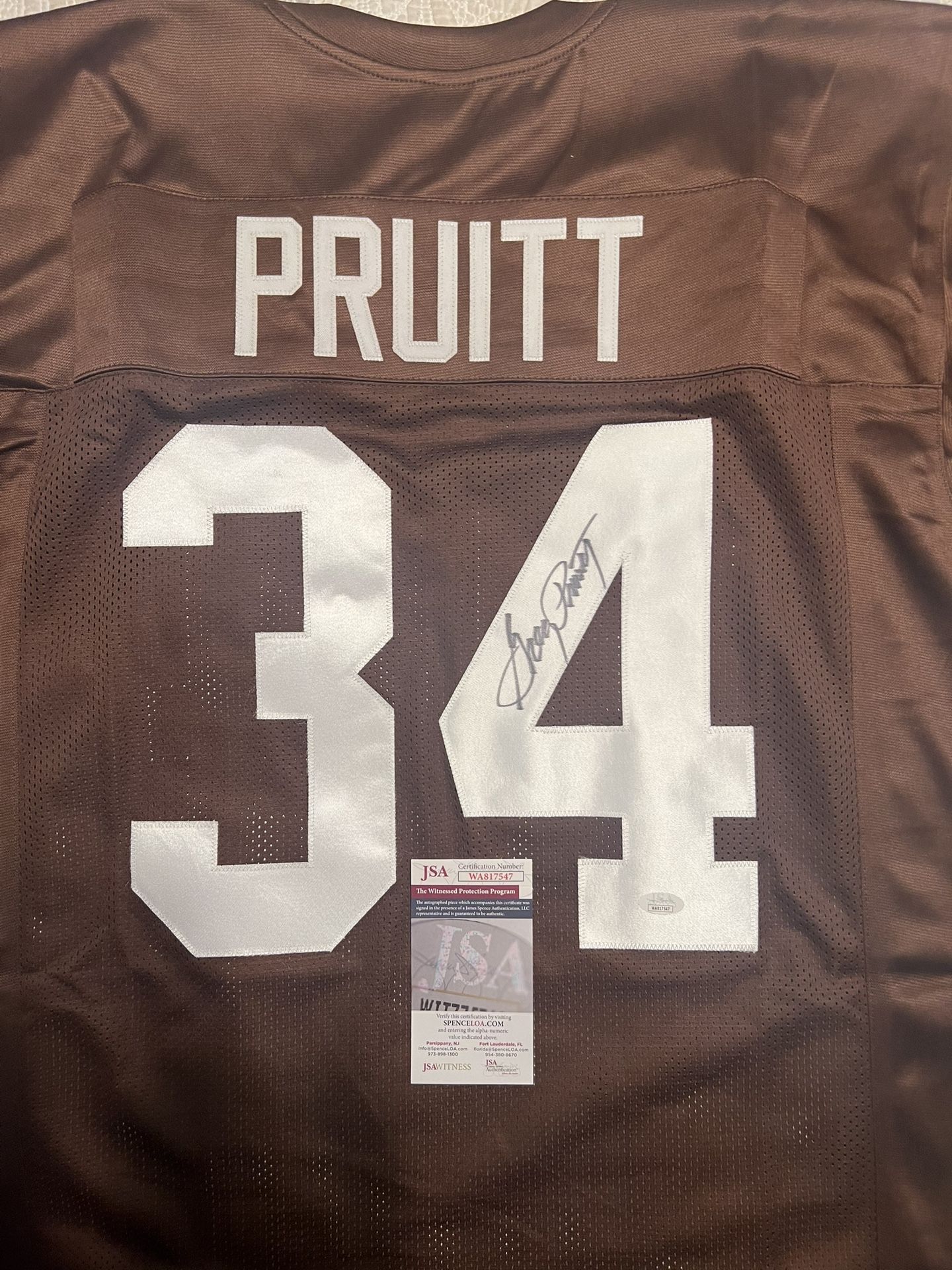 Custom Autographed Jersey