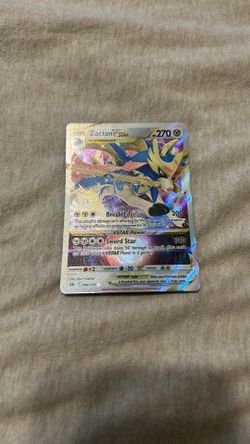 2023 POKEMON SWORD AND SHIELD CROWN ZENITH 096 ZACIAN VSTAR